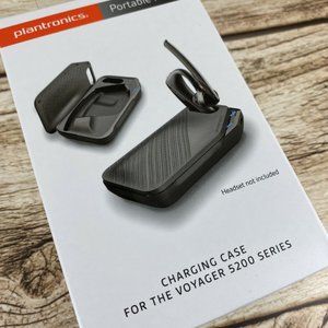 COPY - NEW Brand Plantronics Voyager 5200 Bluetooth Headset Charge Case W/OUT H…